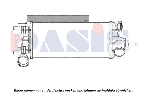 AKS DASIS Kompressoriõhu radiaator 097022N